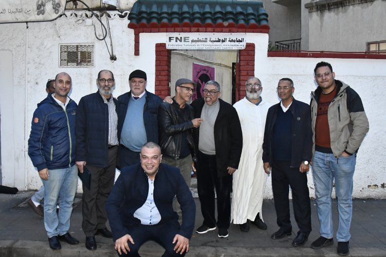 السحيمي وممثلون عن التنسيق الوطني للتعليم يجتمعون في الرباط بالكنفدرالية الوطنية لجمعيات آباء وأمهات وأولياء أمور تلامذة المغرب