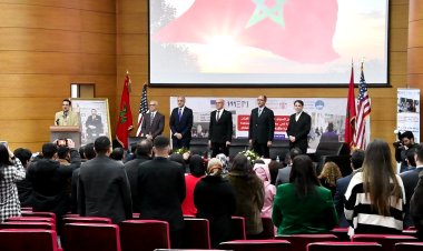 السفير الأمريكي "بونيت تالوار" بجامعة سيدي محمد بن عبد الله للإحتفال بتخرج 138 رجل وامرأة تدربوا في العيادة القانونية بكلية الحقوق ظهر المهراز