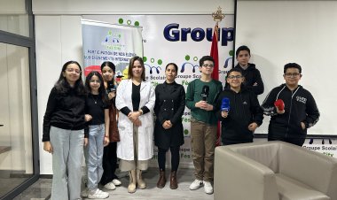 Les élèves journalistes de Fès City en action : Ensemble pour une vie sans tabac ni vapotage