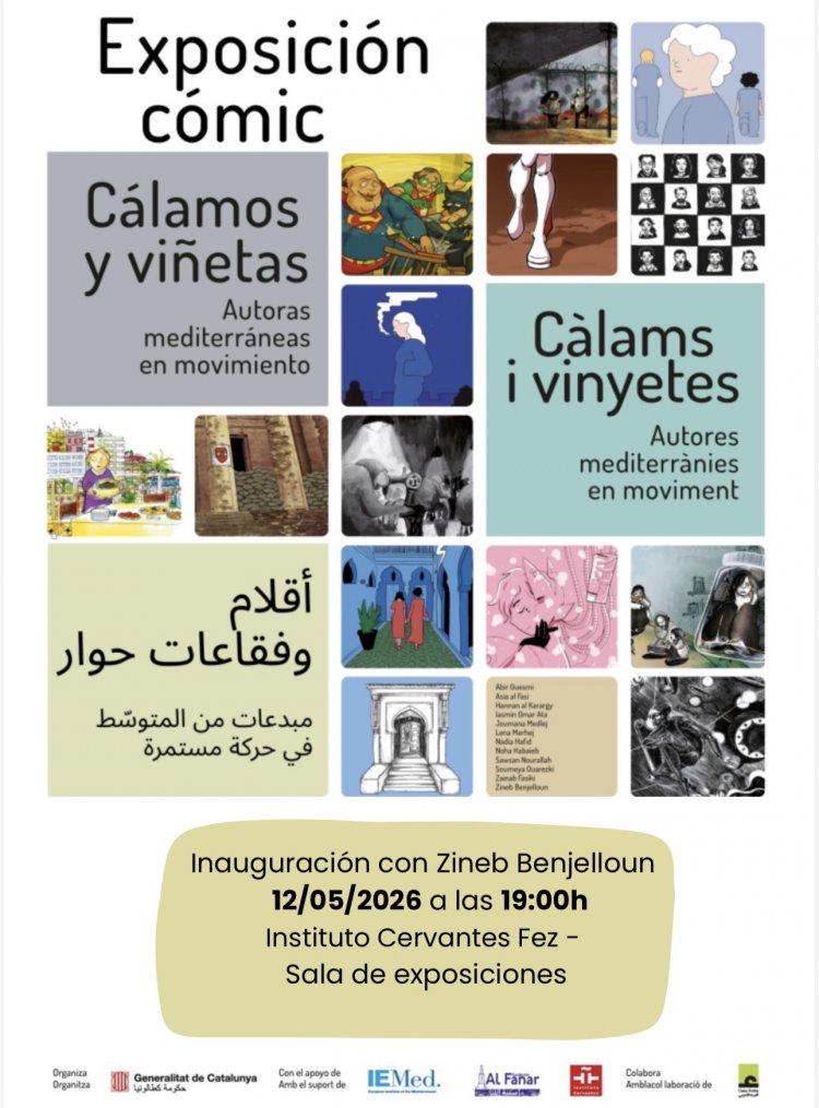 À l’Institut Cervantès de Fès, les plumes et les bulles de la Méditerranée donnent voix aux créatrices