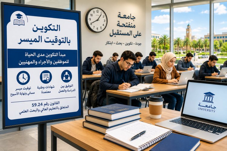 وسط جدل التكوين بالتوقيت الميسر، شبكة عمداء كليات العلوم تشرح فلسفة الإصلاح