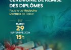 À Rabat, 157 lauréats de la Faculté de Médecine Dentaire prêts à franchir un nouveau cap